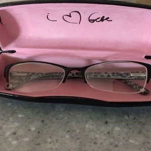 BEBE Glasses Unprescribed